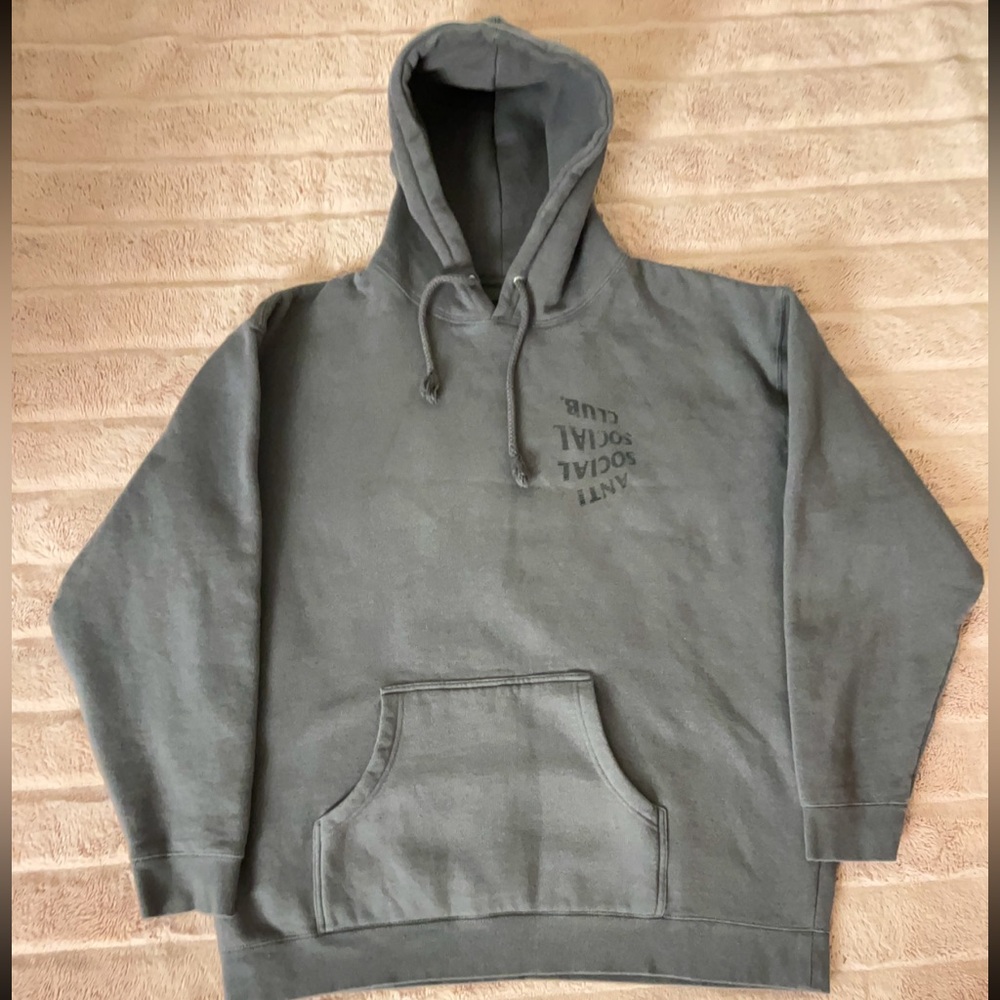 Anti social club hoodie